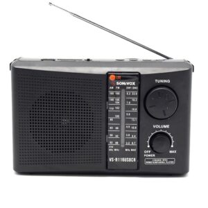 RADIO PARLANTE INALÁMBRICO AM/ FM/ SW SONIVOX VS-R116