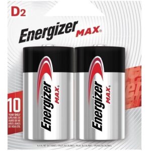 Bateria Pila Alcalina Tipo D Grande X 2 Para Calentador Gas