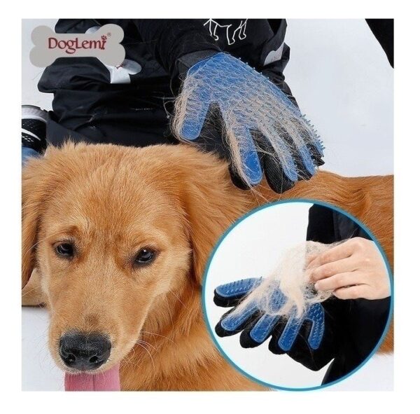 Guante True Touch Para Peinar Acariciar Gatos Y Perros - Image 2