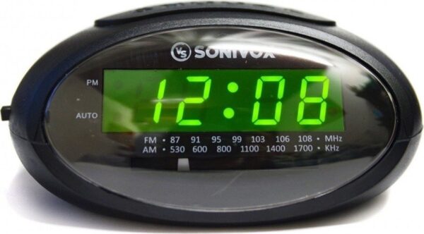 RADIO RELOJ DESPERTADOR SONIVOX VD-RC758