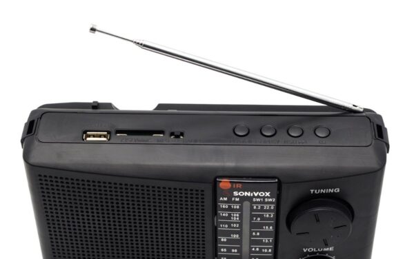 RADIO PARLANTE INALÁMBRICO AM/ FM/ SW SONIVOX VS-R116 - Image 2