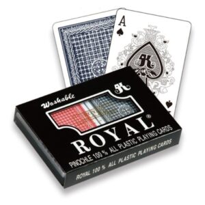 CARTAS POKER ROYAL ORIGINAL ESTUCHE 100% PLASTIFICADA