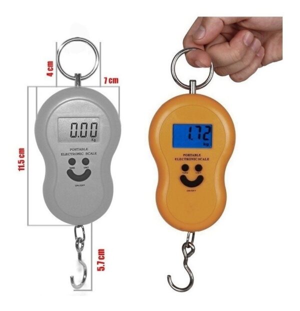 Bascula Digital Lcd Portátil Viaje Pesa Maletas Equipaje 511