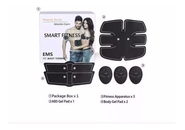 Gimnasia Pasiva,gym Smart Fitness Fitness Abdomen Brazo 3 -1