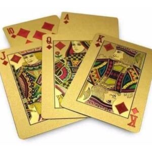 CARTAS REMIS BARAJA DORADAS PLATEADAS POKER DURABLE FLEXIBLE