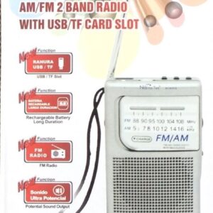 RADIO PORTATIL AM/FM USB MICRO R1175