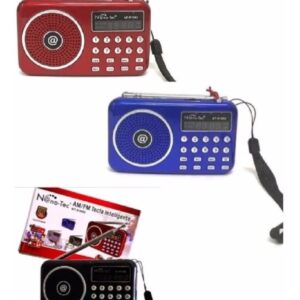 RADIO RECARGABLE PORTÁTIL FM / AM DIGITAL USB