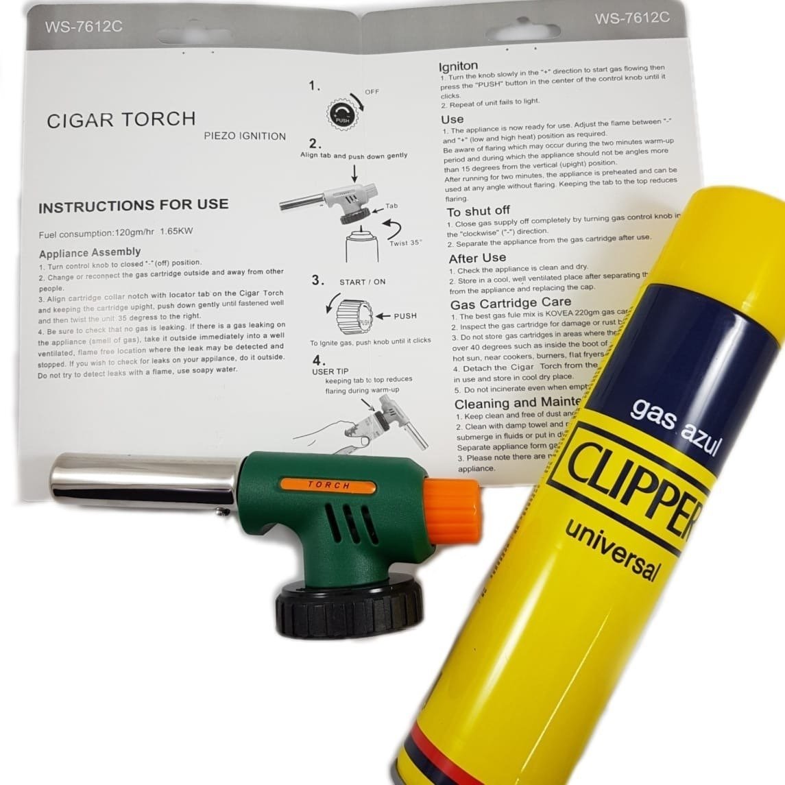Soplete Master Torch + Gas Azul X9 - Image 4