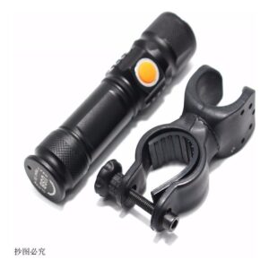 LINTERNA USB ALTA POTENCIA 3800 LUMENENS + SOPORTE BICICLETA