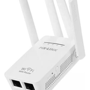 REPETIDOR  ROUTER PIX-LINK WIFI 300MBPS ROMPEMUROS