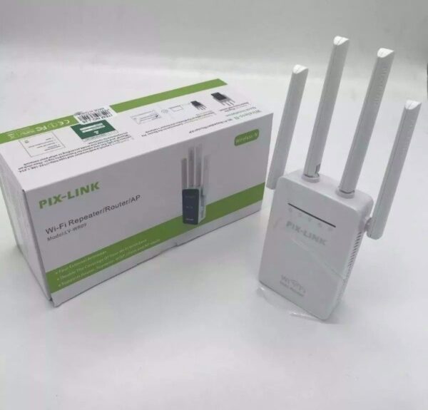 REPETIDOR  ROUTER PIX-LINK WIFI 300MBPS ROMPEMUROS - Image 3