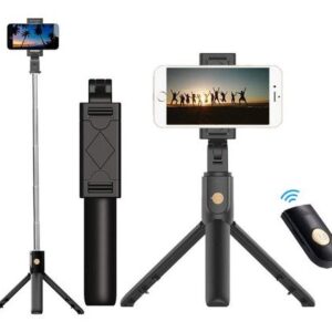 Selfie Stick Trípode 2 En 1 Control Remoto Bluetooth K07