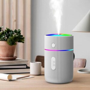 HUMIDIFICADOR DIFUSOR AROMA AMBIENTADOR LUZ LED