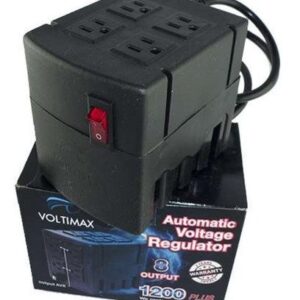 Regulador De Voltaje 8 Tomas Voltimax 1200va Supresor Picos