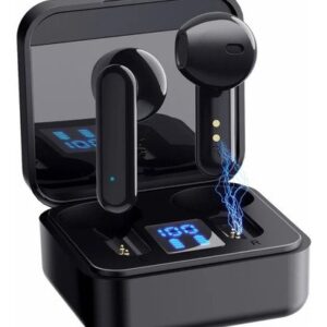 AUDIFONOS INALÁMBRICOS BLUETOOTH CON PANTALLA DIGITAL AUT120