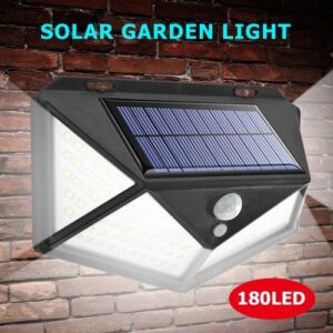 Lampara Solar  180 Led con Sensor de Movimiento 5.5v