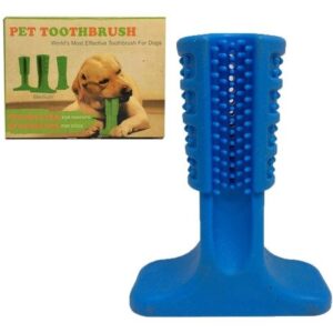Cepillo De Dientes Perros Juguete Goma Mediano Anti Caries