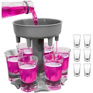 DISPENSADOR TRAGOS SHOTS COCTEL LICOR COPAS