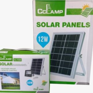 KIT LAMPARA LED 50W SOLAR LUZ BLANCA CCLAMP CL-730S CONTROL