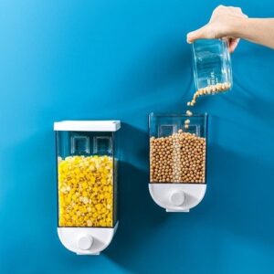 Dispensador De Cereal Frutos Secos Dulces A La Pared 1000ml