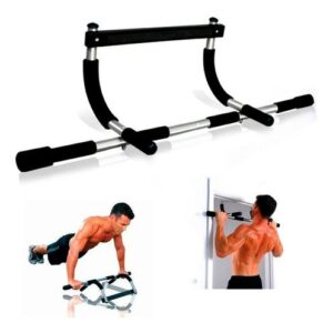 Barra Ejercicio Multiusos Puerta Ajustable Iron Gym Entrenar