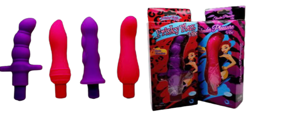 VIBRADOR SLENDER PLEASURE Y VIBRADOR FRISKY FLEX VIBE