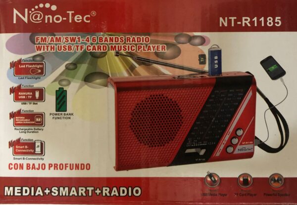 RADIO N@NO-TEC®️  NT-R1185