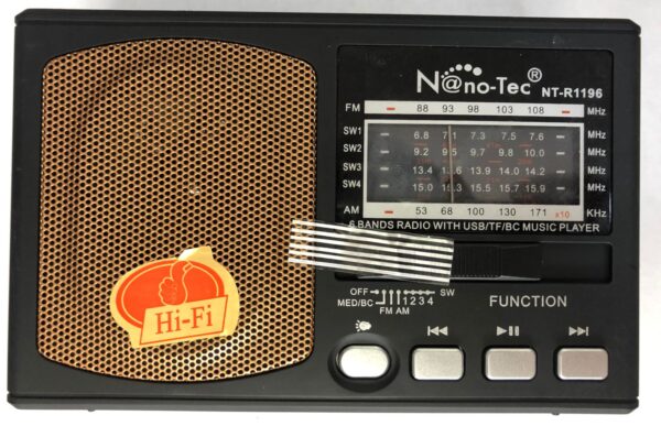 RADIO N@NO-TEC®️  NT-R1196
