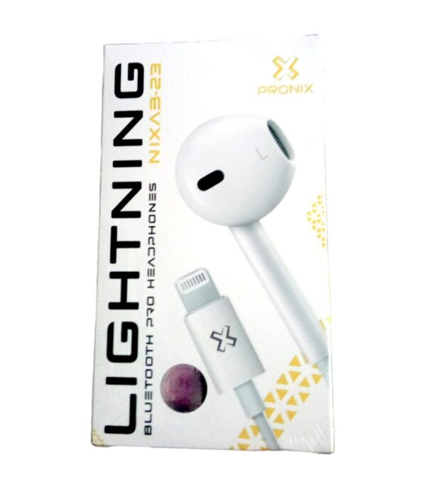 AUDÍFONOS LIGHTNING PARA IPHONE PRONIX - Image 3