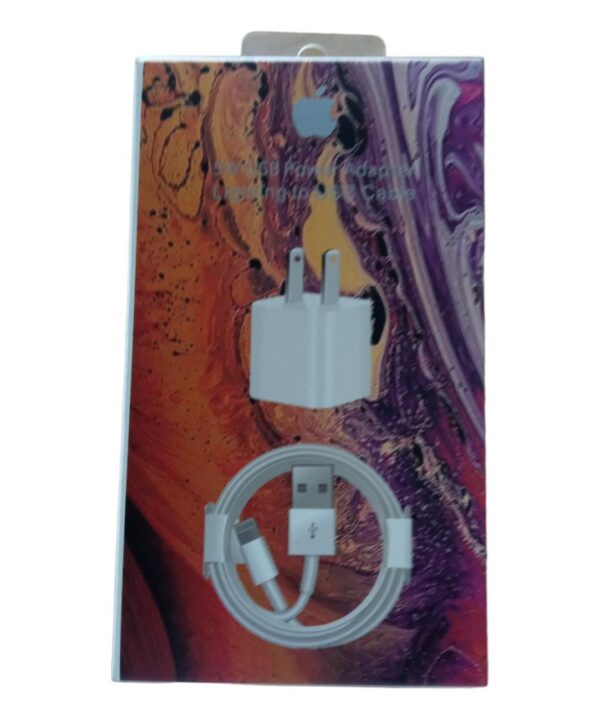 ADAPTADOR CARGADOR CABLE USB 5W PARA IPHONE - Image 2