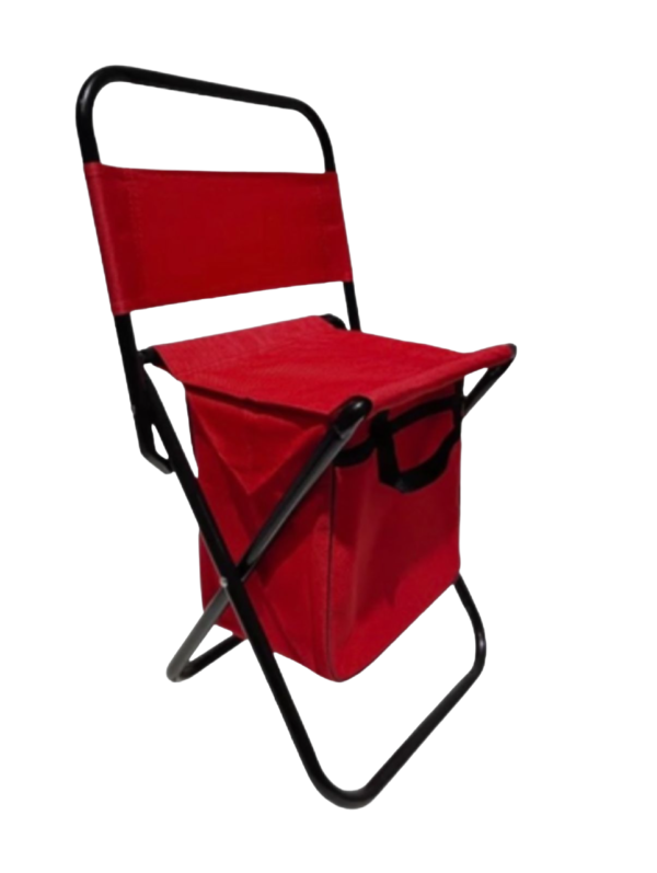 SILLA PLEGABLE PARA CAMPING CON COMPARTIEMIENTO