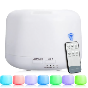 HUMIDIFICADOR DIFUSOR DE AROMAS AROMATERAPIA CONTROL 300ML