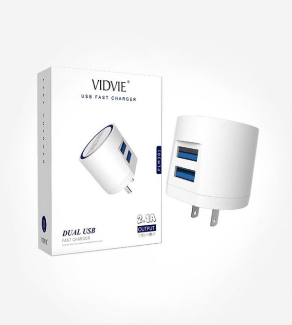 CARGADOR VIDVIE CARGA RÁPIDA PARA IPHONE