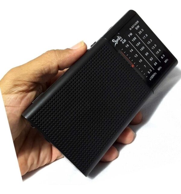 RADIO BANDAS AM FM USB MICROSD BOLSILLO RECARGABLE - Image 2