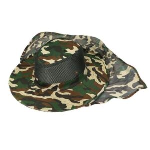 SOMBRERO ALA ANCHA CAMUFLAJE MALLA TRANSPIRABLE